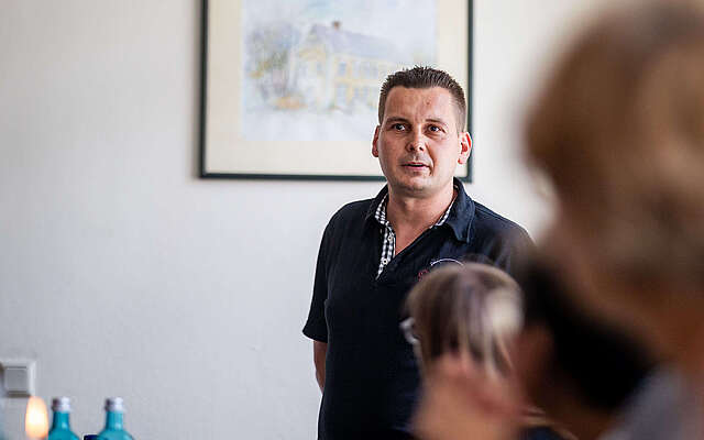 Gastgeber Christian Reuner