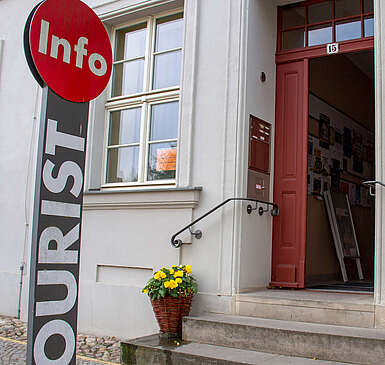 Tourist Information Beelitz ScottyScout Kachelquadrat