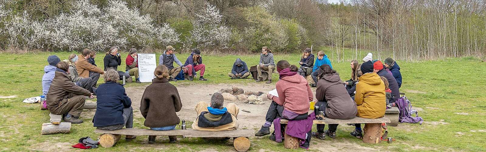 Workshop in der Wildnisschule Hoher Fläming