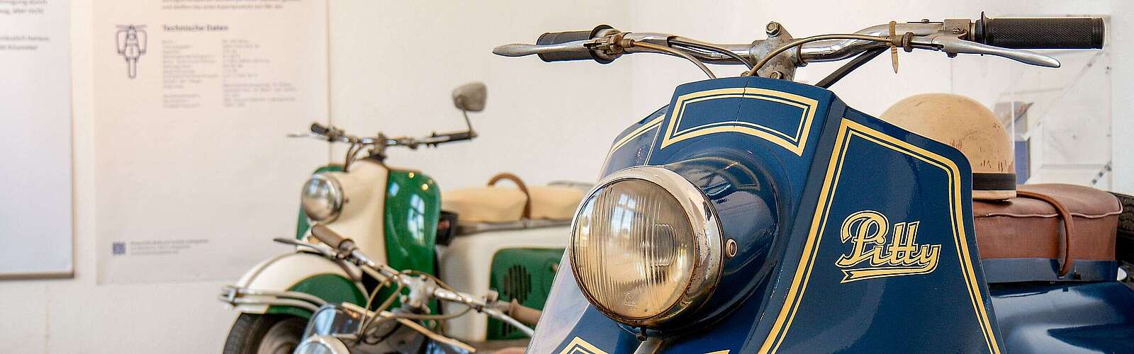 <p>Roller Pitty im Technikmuseum Ludwigsfelde</p>