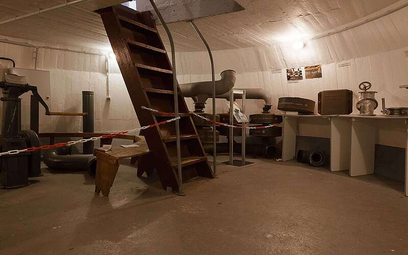 Im Spitzbunker in Wünsdorf