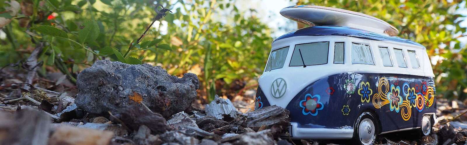 Campervan Miniatur im Fläming