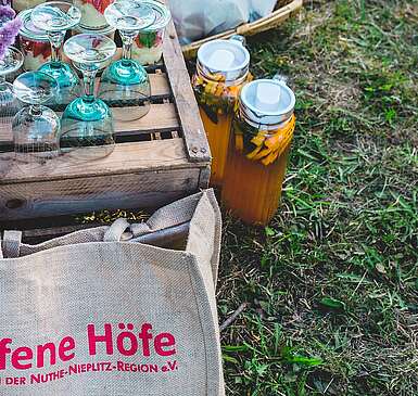 Picknick Offenen Höfe