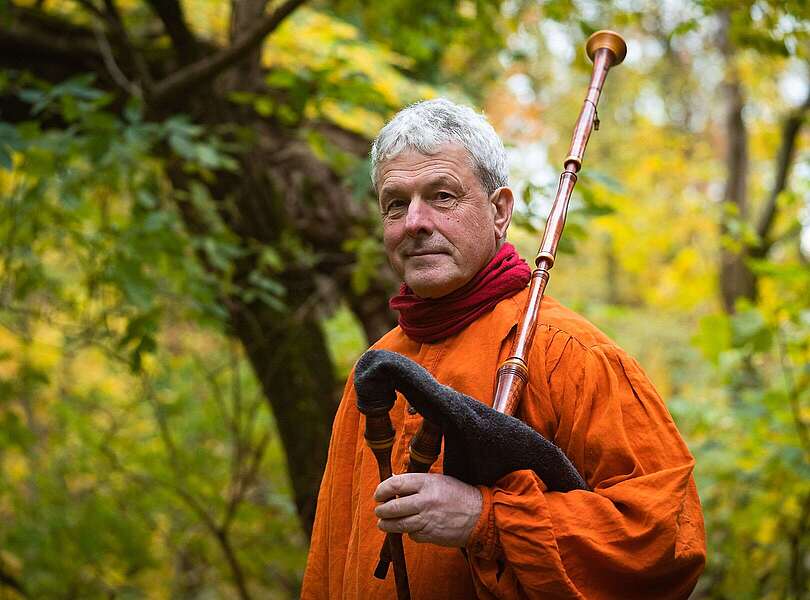 Ralf Rabe auf der Burg Rabenstein