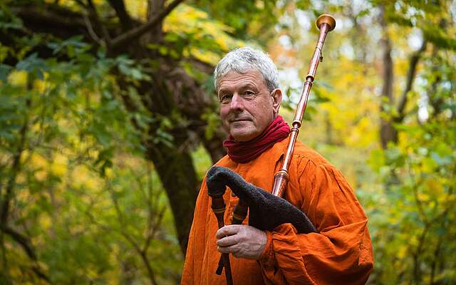 Ralf Rabe auf der Burg Rabenstein