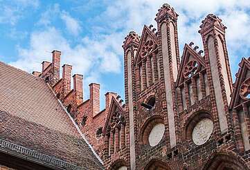 Kloster Zinna Dachgiebel