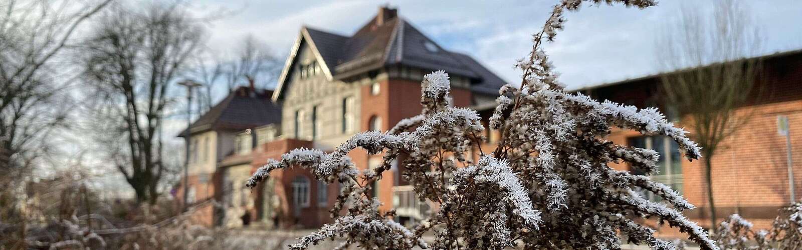 Beelitzer Bahnhof im Winter