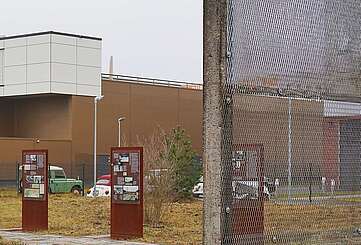 Grenzlehrpfad am Checkpoint Bravo, Dreilinden