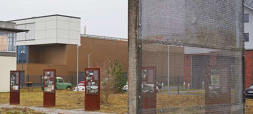 Grenzlehrpfad am Checkpoint Bravo, Dreilinden