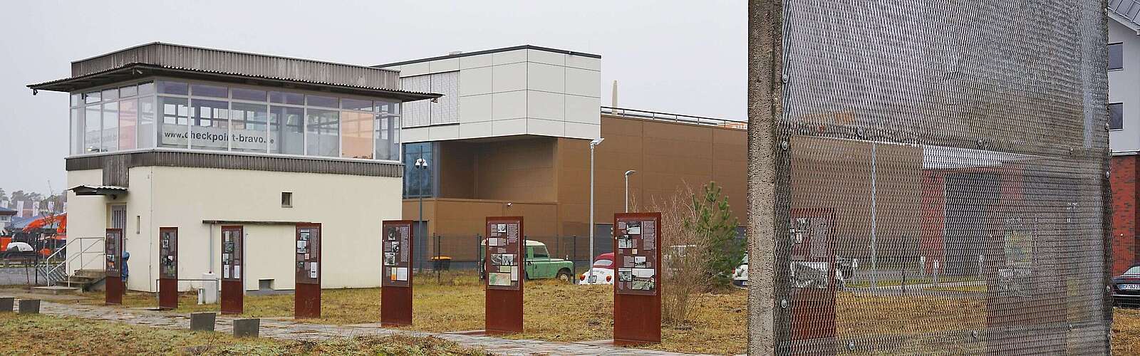 Grenzlehrpfad am Checkpoint Bravo, Dreilinden
