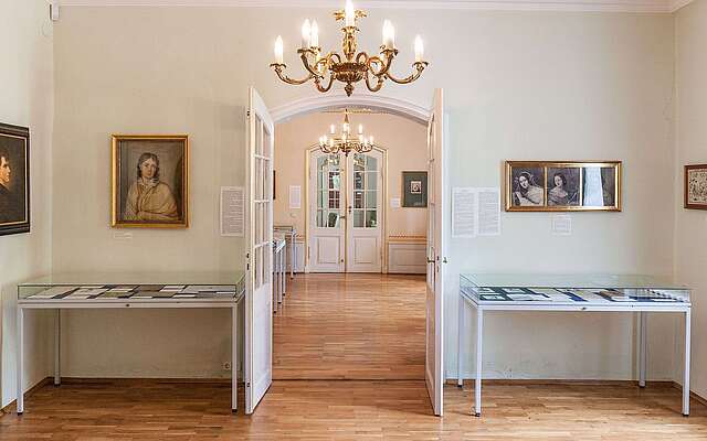 Ausstellung im Schloss Wiepersdorf