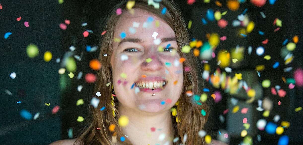 Konfetti im Fläming