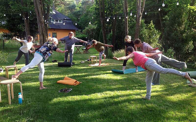 Yoga im Waldparadies Borkheide