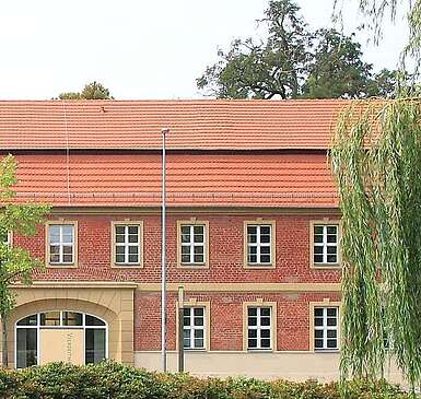 Frontansicht Vierseithof Luckenwalde
