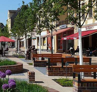 Boulevard in Luckenwalde