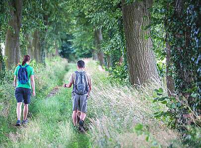 Wanderer im Hohen Fläming
