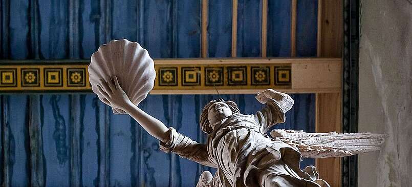 Engel in der Dorfkirche Buckau