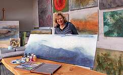 Künstlerin Gabi Hiller von Artfiness