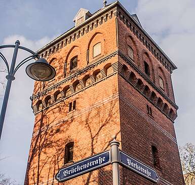 Wasserturm in der Brückenstraße