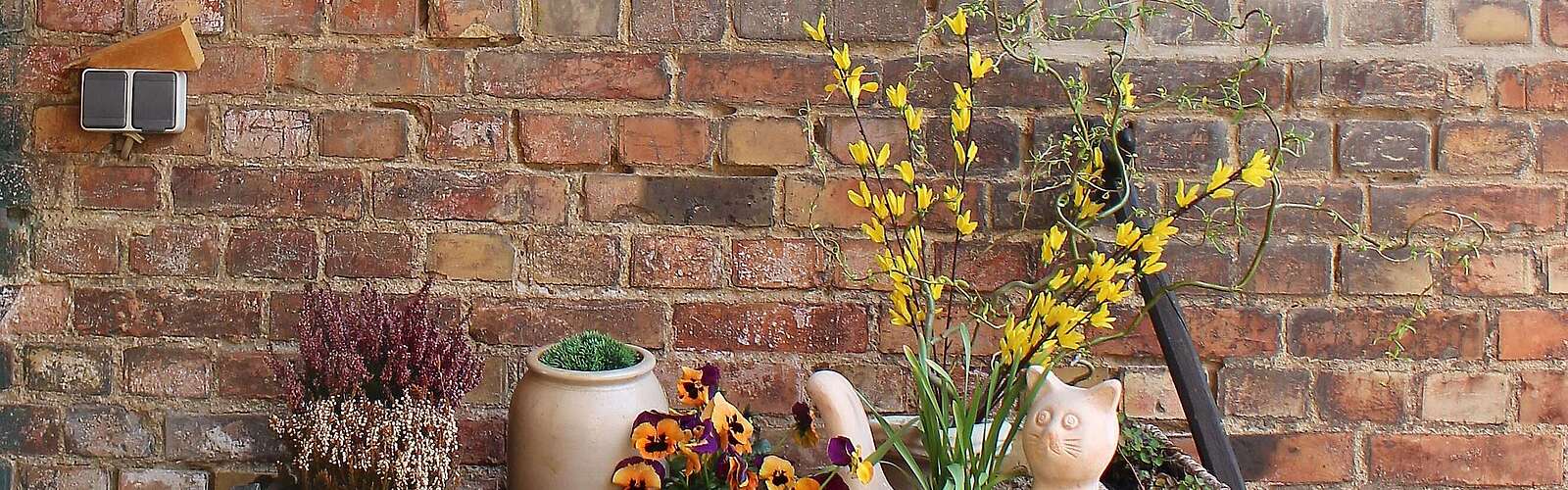 Ländliche Dekoration am Tag der Offenen Höfe