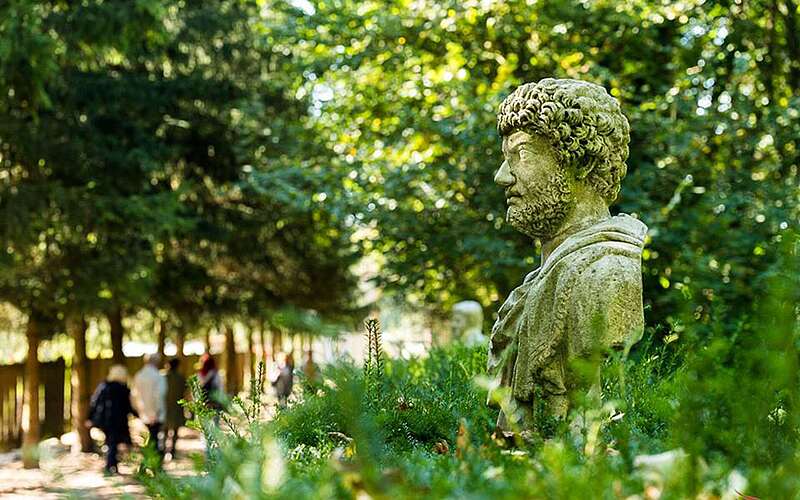 Park von Schloss Blankensee