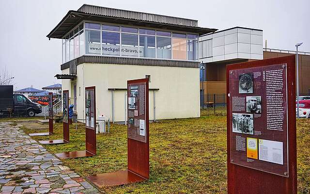 Freiluftausstellung am Checkpoint Bravo, Dreilinden