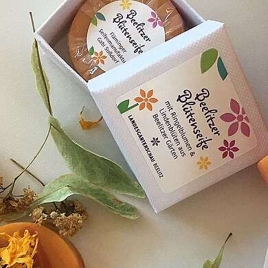 Beelitzer Blütenseife, Fläminger Seifenmanufaktur Gabi Sußdorf