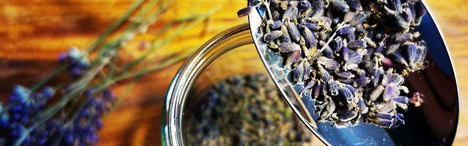 Lavendel im Glas