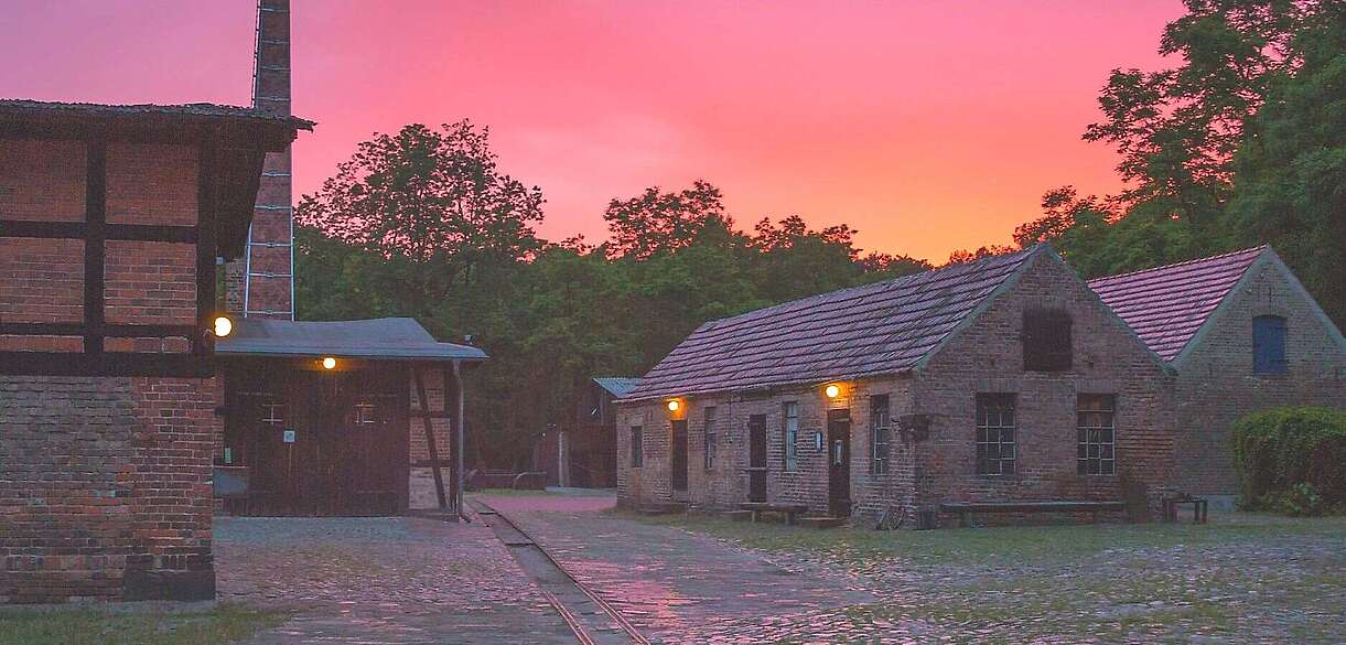 Sonnenuntergang in Glashütte