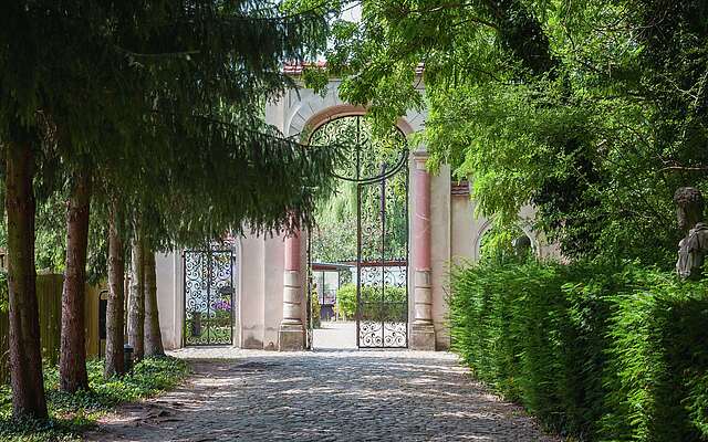 Eingang Schloss Blankensee